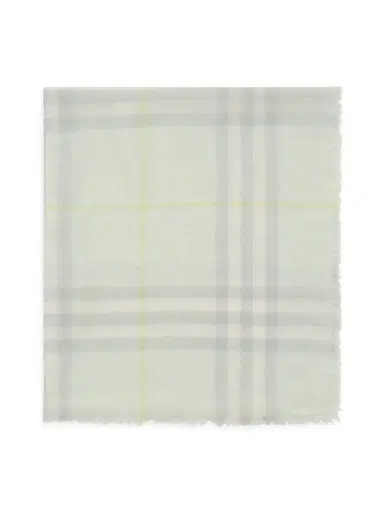 Burberry Women's Giant Check Wool Scarf | Thumbnail 2
