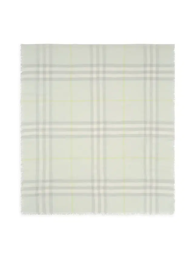 Burberry Women's Giant Check Wool Scarf - Mint