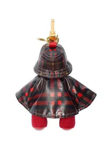 Burberry Women's Thomas Raincoat Wool-Cashmere Keychain - Poppy | Thumbnail 2 Burberry Women's Thomas Raincoat Wool-Cashmere Keychain - Poppy | Thumbnail 2