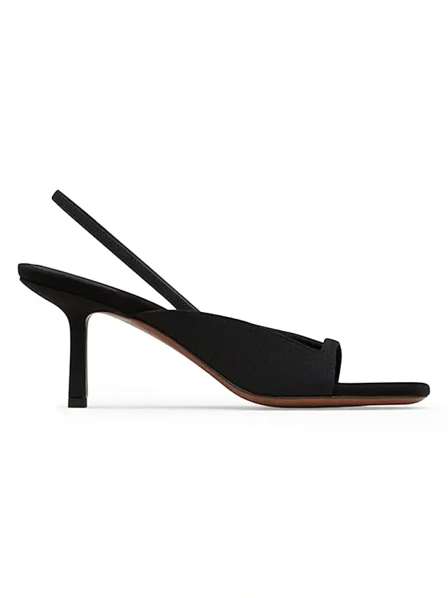 Neous Women's Nostalgic Modernism Kamui Cady 65MM Slingback Sandals - Black