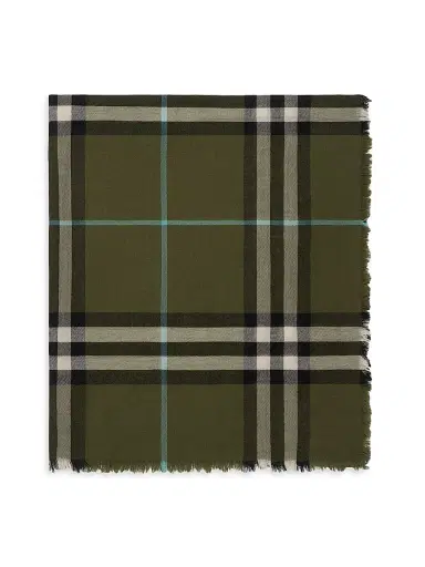Burberry Women's Check Wool Scarf | Thumbnail 2 Burberry Women's Check Wool Scarf | Thumbnail 2