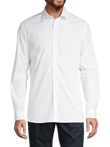 Burberry Men's Sherfield Button-Front Shirt | Thumbnail 3 Burberry Men's Sherfield Button-Front Shirt | Thumbnail 3