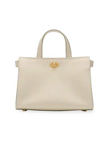 Burberry Women's Cotswolds Leather Top Handle Bag - Soap | Thumbnail 1 Burberry Women's Cotswolds Leather Top Handle Bag - Soap | Thumbnail 1