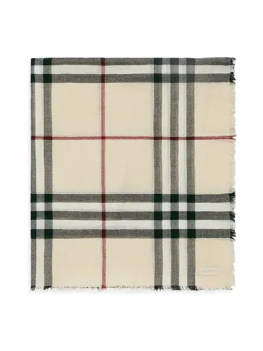 Burberry Women's Check Wool Scarf | Thumbnail 2 Burberry Women's Check Wool Scarf | Thumbnail 2