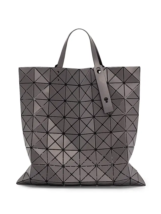 Bao Bao Issey Miyake Men's Lucent Matte Tote Bag - Charcoal Gray