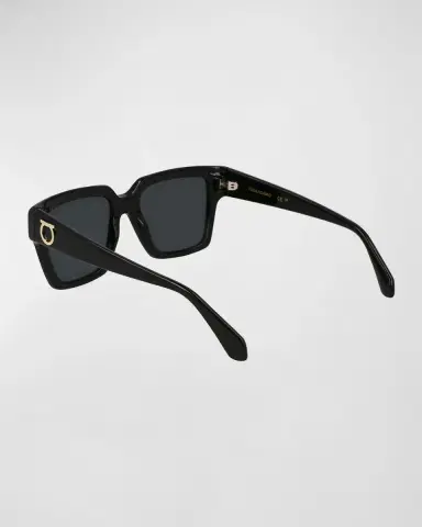 Ferragamo Gancini Acetate Square Sunglasses | Thumbnail 2 Ferragamo Gancini Acetate Square Sunglasses | Thumbnail 2
