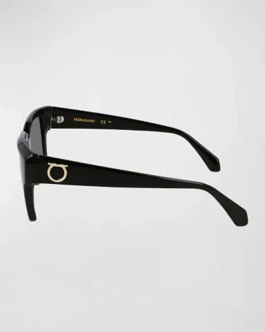 Ferragamo Gancini Acetate Square Sunglasses | Thumbnail 4 Ferragamo Gancini Acetate Square Sunglasses | Thumbnail 4
