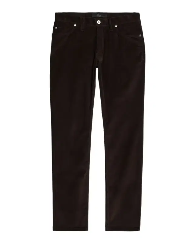 Brioni Men's Pinwale 5-Pocket Pants