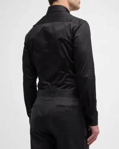 Giorgio Armani Men's Basic Sport Shirt | Thumbnail 4