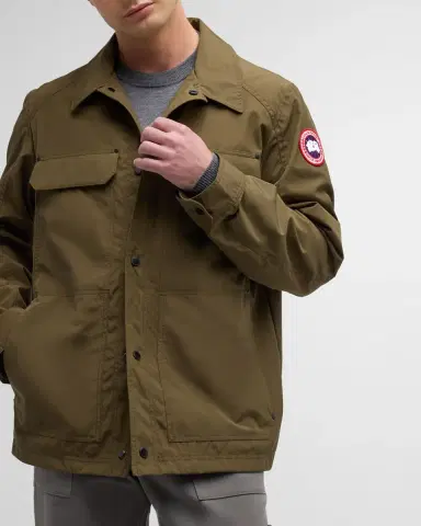 Canada Goose Men 's Burnaby Work Shirt | Thumbnail 7 Canada Goose Men 's Burnaby Work Shirt | Thumbnail 7