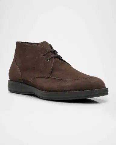 Brioni Men's Journey Suede Desert Boots | Thumbnail 3 Brioni Men's Journey Suede Desert Boots | Thumbnail 3