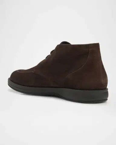 Brioni Men's Journey Suede Desert Boots | Thumbnail 4 Brioni Men's Journey Suede Desert Boots | Thumbnail 4