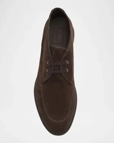 Brioni Men's Journey Suede Desert Boots | Thumbnail 5 Brioni Men's Journey Suede Desert Boots | Thumbnail 5