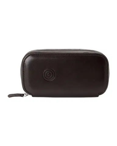 Wolf x WM Brown Two-Piece Watch Zip Case | Thumbnail 1