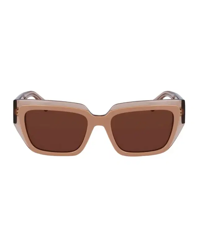 Ferragamo Logo Acetate Butterfly Sunglasses