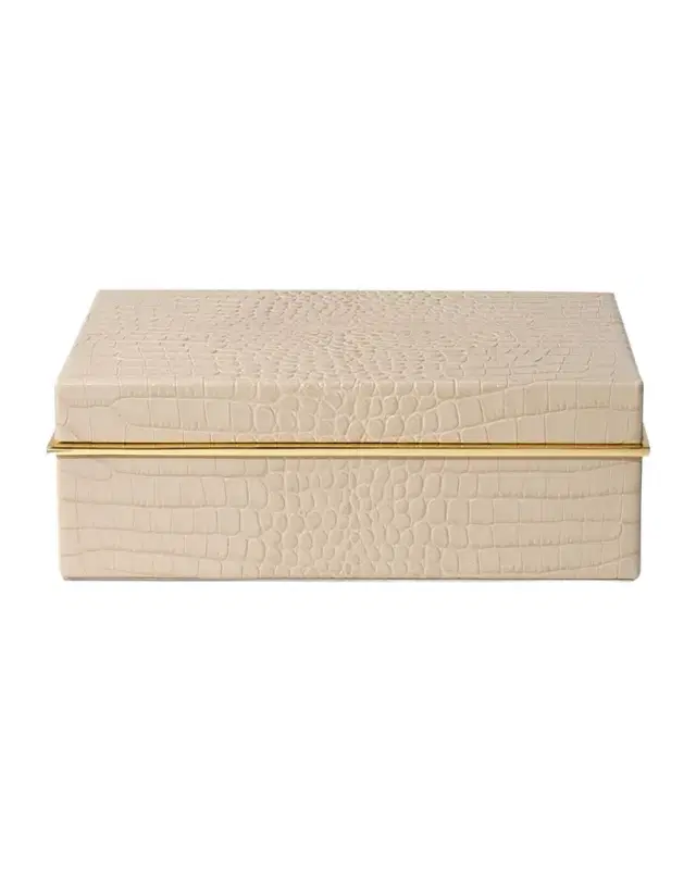 Classic Croc Leather Small Box