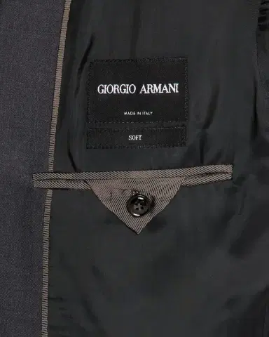 Giorgio Armani Mne's Basic Wool Two-Piece Suit | Thumbnail 7 Giorgio Armani Mne's Basic Wool Two-Piece Suit | Thumbnail 7