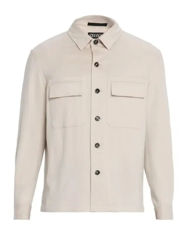 ZEGNA Men 's Oasi Cashmere Overshirt
