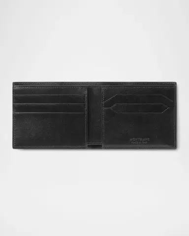 Montblanc Men's Meisterstuck Leather Bifold Wallet | Thumbnail 2 Montblanc Men's Meisterstuck Leather Bifold Wallet | Thumbnail 2
