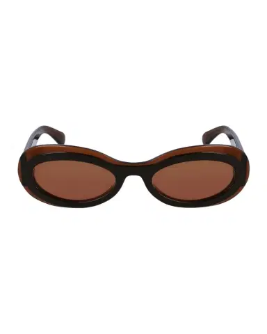 Ferragamo Classic Logo Acetate Oval Sunglasses | Thumbnail 1 Ferragamo Classic Logo Acetate Oval Sunglasses | Thumbnail 1