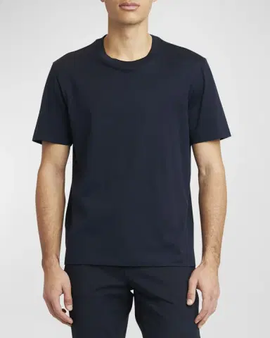Brioni Men's Cotton Crewneck T-Shirt | Thumbnail 3 Brioni Men's Cotton Crewneck T-Shirt | Thumbnail 3