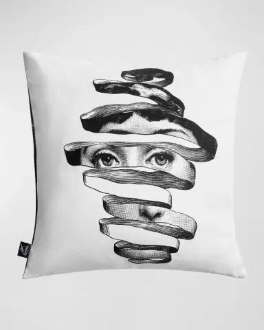 FORNASETTI Tema e Variazioni n.18 Cushion, 15" Square | Thumbnail 2 FORNASETTI Tema e Variazioni n.18 Cushion, 15" Square | Thumbnail 2