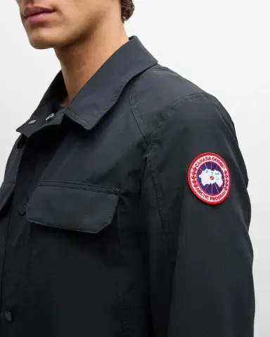 Canada Goose Men 's Burnaby Work Shirt | Thumbnail 5 Canada Goose Men 's Burnaby Work Shirt | Thumbnail 5
