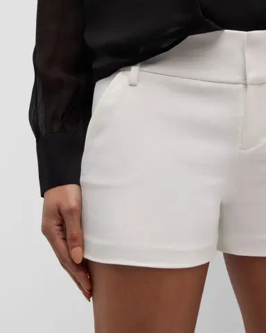 ALICE + OLIVIA Cady Mid-Rise Shorts | Thumbnail 5 ALICE + OLIVIA Cady Mid-Rise Shorts | Thumbnail 5