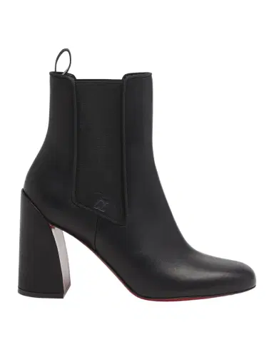 Christian Louboutin 85mm Turelastic Leather Ankle Booties | Thumbnail 1 Christian Louboutin 85mm Turelastic Leather Ankle Booties | Thumbnail 1