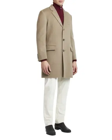 Brioni Men's Wool and Cashmere Double-Face Top Coat | Thumbnail 1 Brioni Men's Wool and Cashmere Double-Face Top Coat | Thumbnail 1