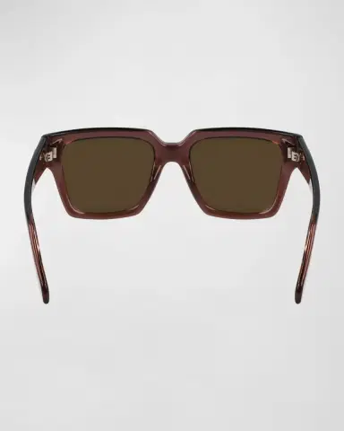 Ferragamo Gancini Acetate Square Sunglasses | Thumbnail 5 Ferragamo Gancini Acetate Square Sunglasses | Thumbnail 5