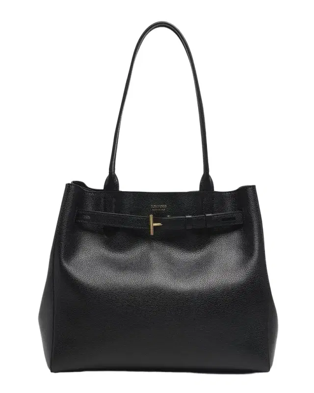 TOM FORD Audrey Medium Tote Bag in Grain Leather