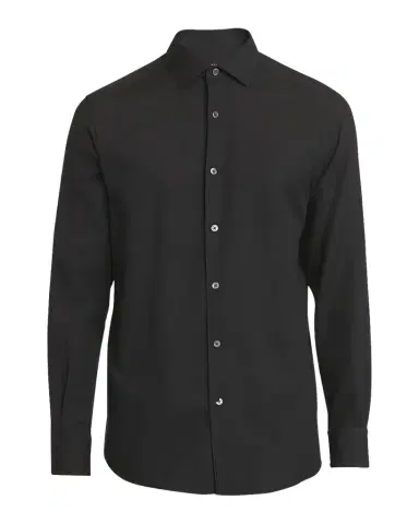 Zegna Men's Cashco Cashmere-Cotton Sport Shirt | Thumbnail 1 Zegna Men's Cashco Cashmere-Cotton Sport Shirt | Thumbnail 1