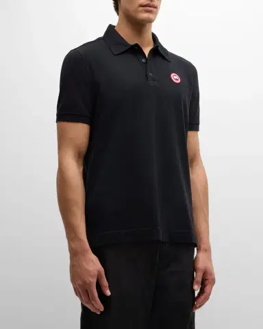Canada Goose Men 's Beckley Polo Shirt | Thumbnail 3 Canada Goose Men 's Beckley Polo Shirt | Thumbnail 3