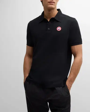 Canada Goose Men 's Beckley Polo Shirt | Thumbnail 6 Canada Goose Men 's Beckley Polo Shirt | Thumbnail 6
