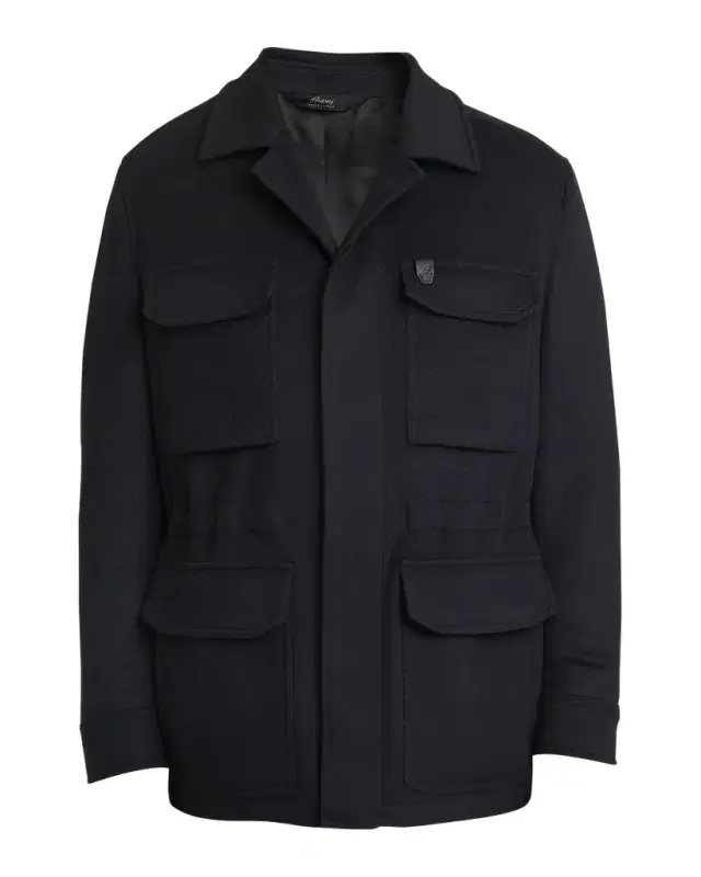 Brioni Men 's Sahariana Wool-Cashmere Utility Jacket