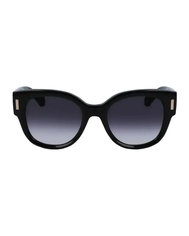 Ferragamo Rivets Acetate Cat-Eye Sunglasses