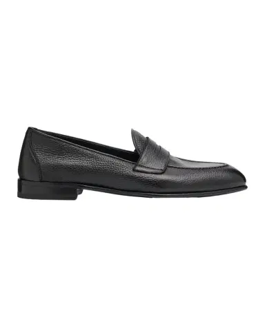 Brioni Men 's Appia Deerskin Penny Loafers | Thumbnail 1