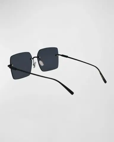 Ferragamo Prisma Metal Square Sunglasses | Thumbnail 2 Ferragamo Prisma Metal Square Sunglasses | Thumbnail 2