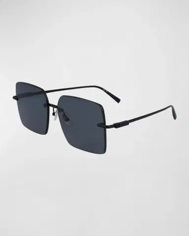 Ferragamo Prisma Metal Square Sunglasses | Thumbnail 3 Ferragamo Prisma Metal Square Sunglasses | Thumbnail 3