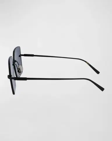 Ferragamo Prisma Metal Square Sunglasses | Thumbnail 4 Ferragamo Prisma Metal Square Sunglasses | Thumbnail 4