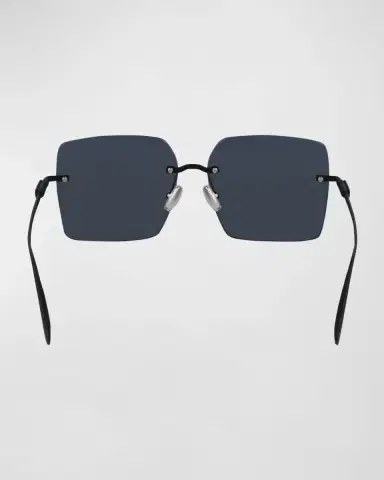 Ferragamo Prisma Metal Square Sunglasses | Thumbnail 5 Ferragamo Prisma Metal Square Sunglasses | Thumbnail 5
