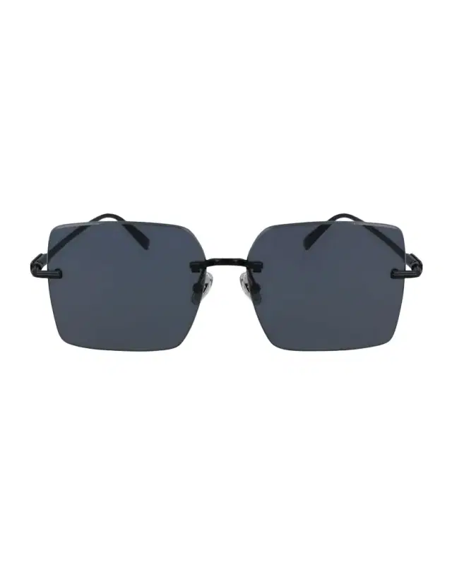 Ferragamo Prisma Metal Square Sunglasses