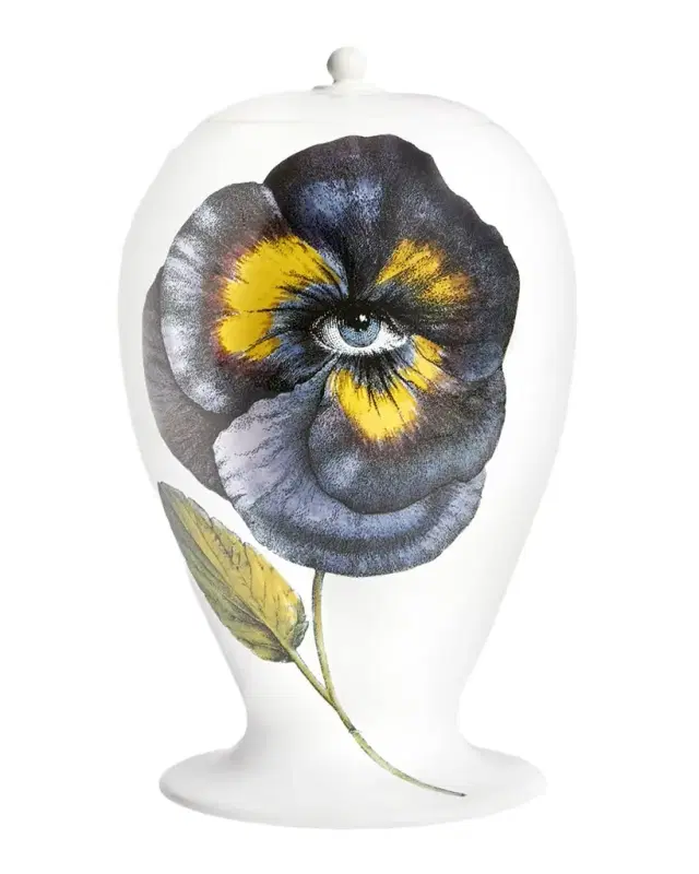 FORNASETTI Pensee Vase, 13"