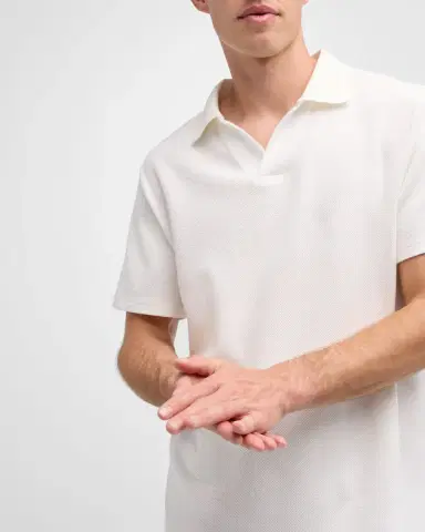 Frame Men's Jacquard Polo Shirt | Thumbnail 6