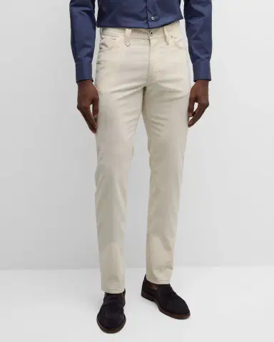 Brioni Men 's Pinwale 5-Pocket Pants | Thumbnail 4 Brioni Men 's Pinwale 5-Pocket Pants | Thumbnail 4