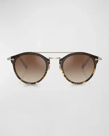 Oliver Peoples Remick Filigree Acetate & Metal Aviator Sunglasses | Thumbnail 3 Oliver Peoples Remick Filigree Acetate & Metal Aviator Sunglasses | Thumbnail 3