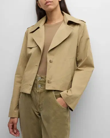 Frame Short Trench Jacket | Thumbnail 7