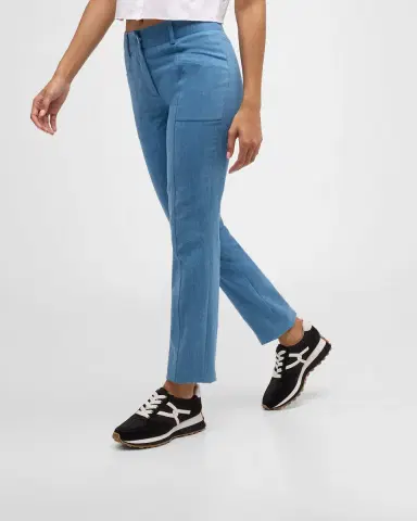 Veronica Beard Valentina Mixed Leather Retro Sneakers | Thumbnail 2
