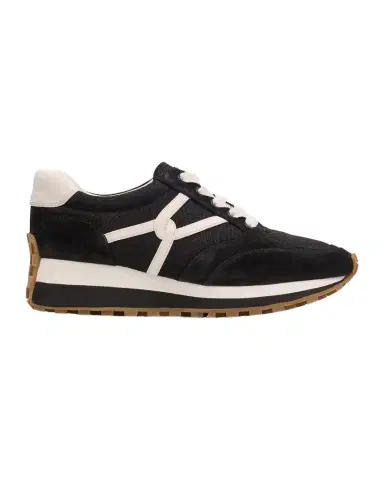 Veronica Beard Valentina Mixed Leather Retro Sneakers | Thumbnail 1